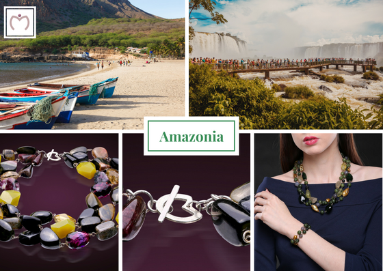 Komplet Amazonia i kolia Mindelo